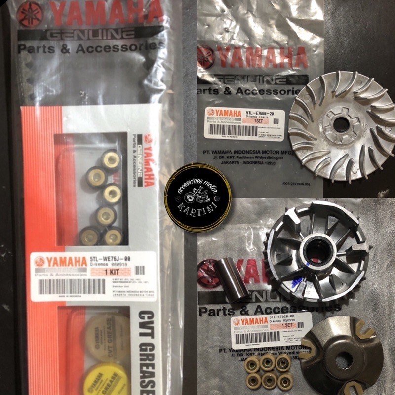 PAKET KIRI CVT MIO SPORTY  SMILE  SOUL FINO PAKET CVT MIO SPORTY SMILE SOUL FINO-5TL