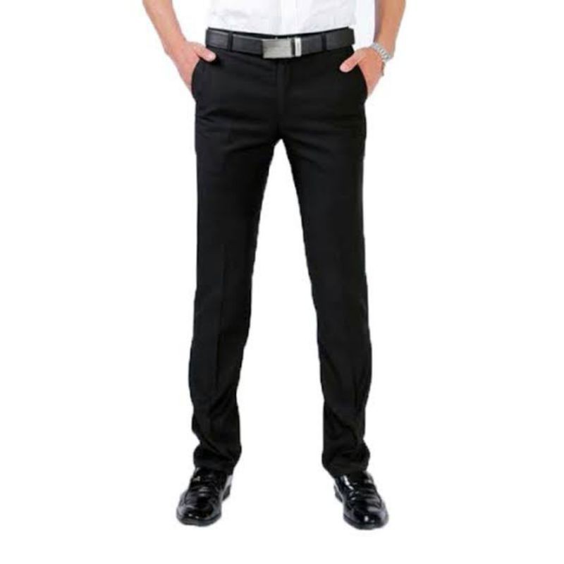 Celana Hitam Polos Celana Formal Hitam Polos Celana Panjang Hitam Celana Pria Celana Kerja