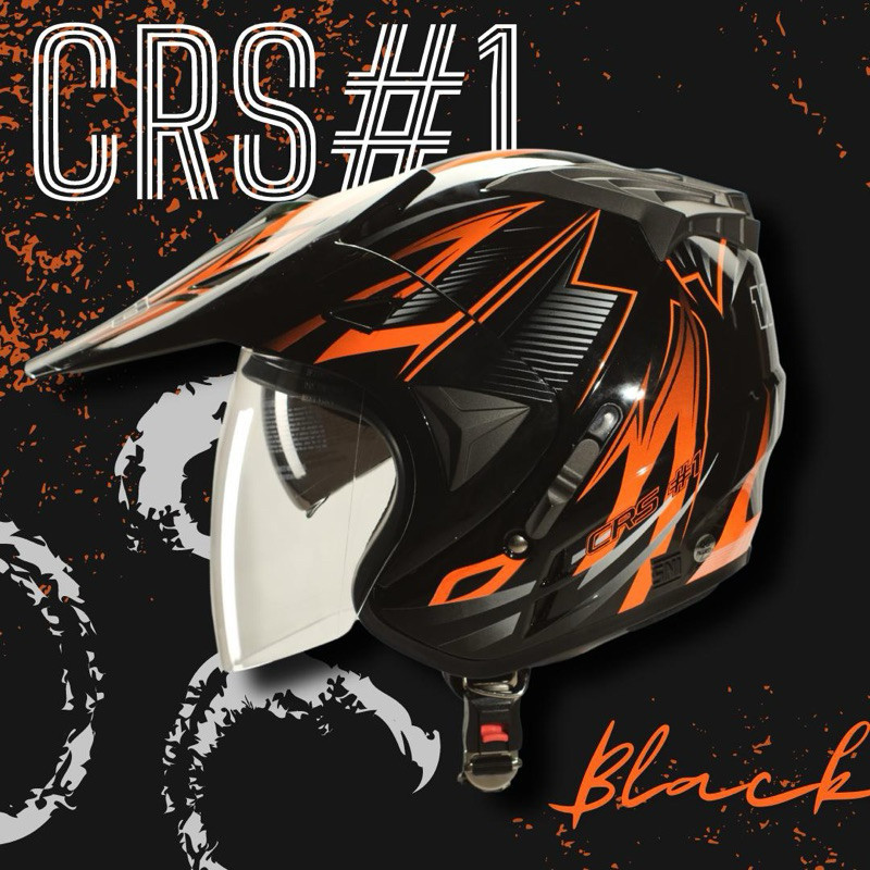 Helm Dewasa SNI WTO Unisex Cowo Cewe - WTO CROSS - 1957 Garage