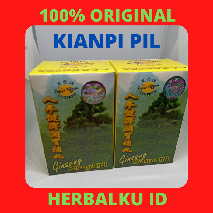 KIANPI  ORIGINAL / KIANPI  GINGSENG SUPER LEOPARD 60KAPSUL