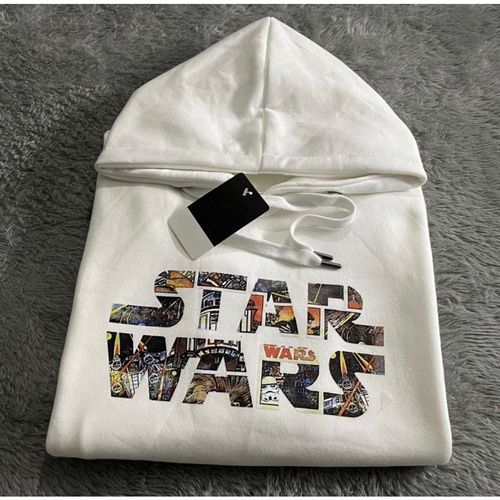 RENJANASHOPP BISA COD | Hoodie Starwars | Jacket Starwars | Hoodie Starwars x Pull & Bear | Swater S