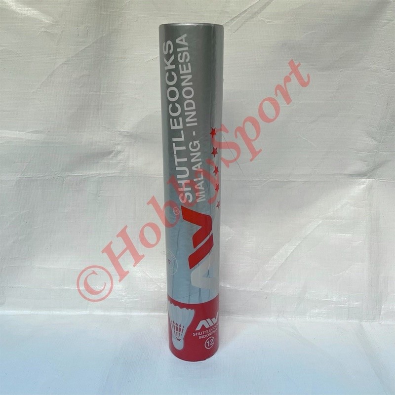 AA23EF Shuttlecock AW WA Silver Badminton Shuttle Cock Kok Bulu Tangkis Ori