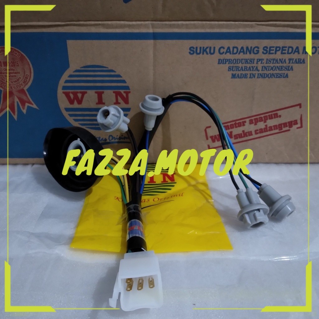 Fitting Lampu Mio 125 M3 2014 2015 2016 2017 2018 2019 WIN | cop fiting piting peteng motor injeksi 