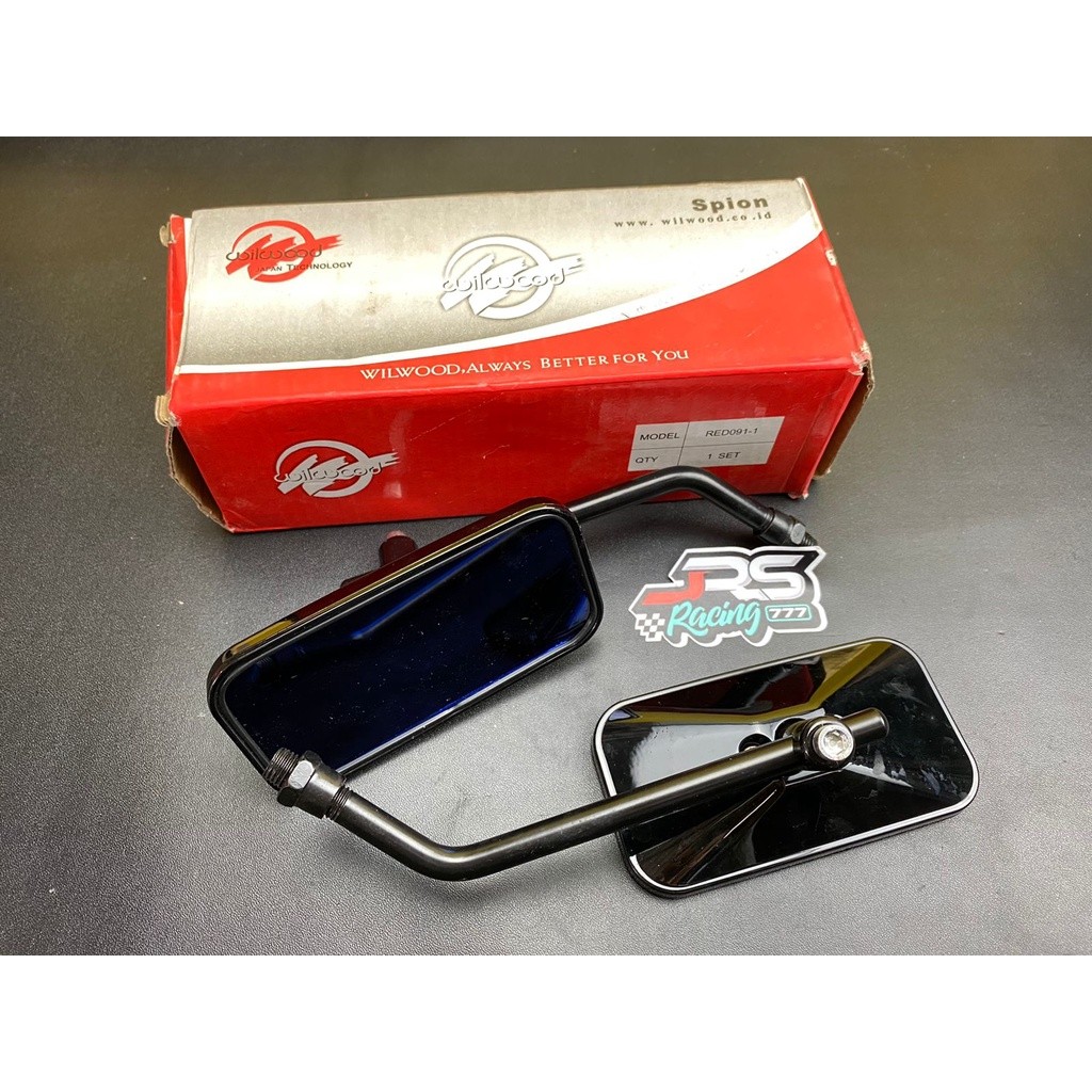 C0D bisa Spion Kotak HONDA Model CB Spion Kotak Chrome Black Spion Motor CB Spion Klasik Variasi