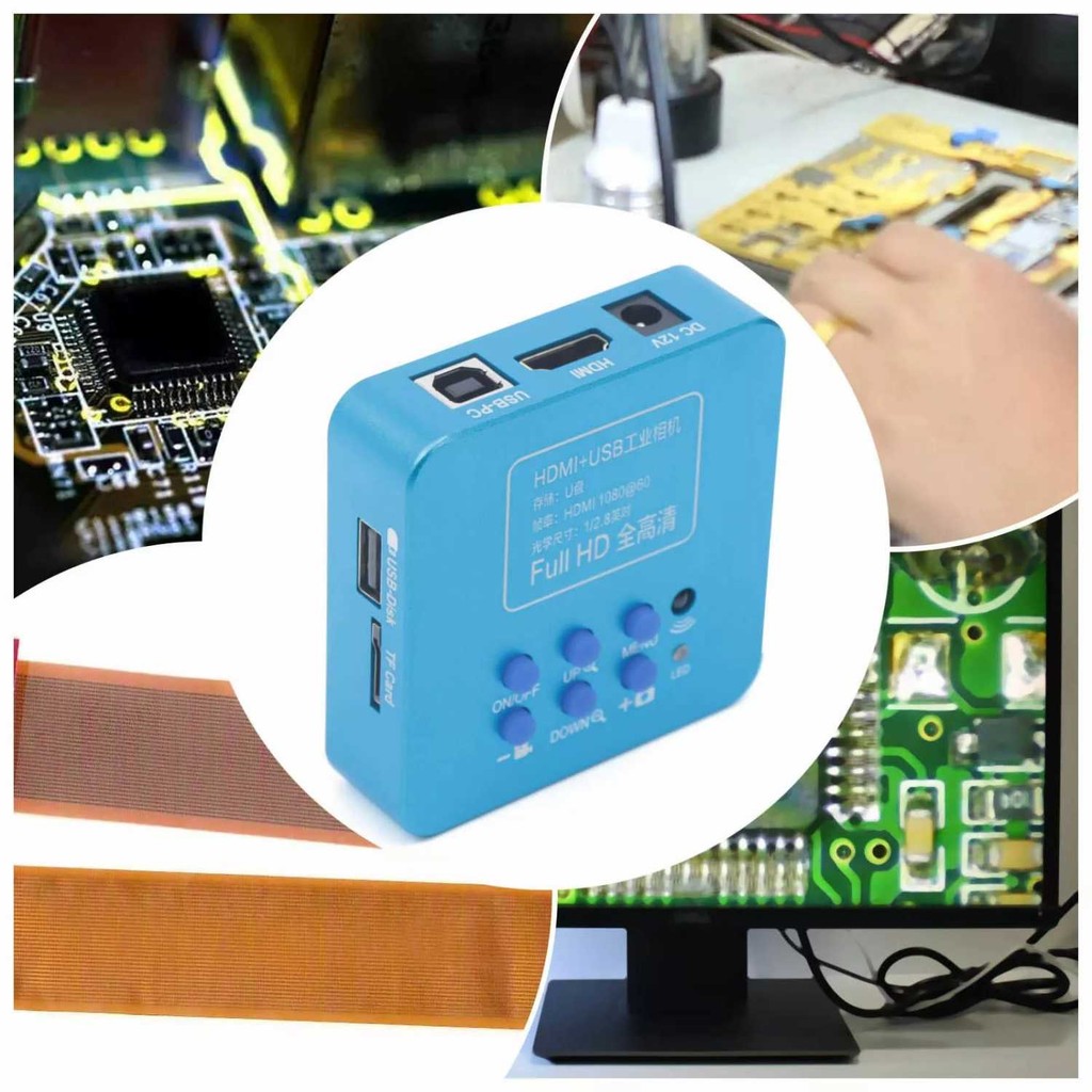 Mikroskop HAYEAR Kamera Mikroskop Industrial Digital Full HD 14MP 1080P - HY60