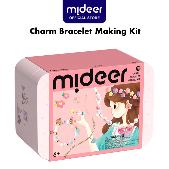 Mideer Charm Bracelet Making Kit Mainan Edukasi Anak MD1529