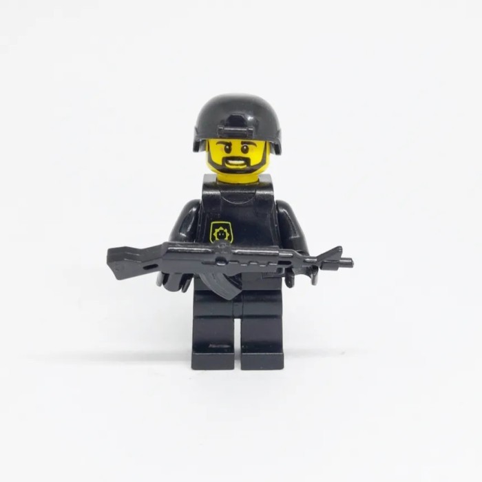 ES99 Lego Figure Super Secret Police - Ori lego Mainan Anak Laki Brick Toys