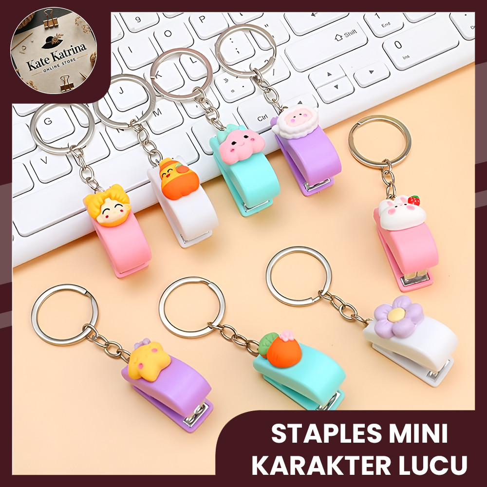 KK STAPLES MINI GANTUNGAN KUNCI KARAKTER LUCU