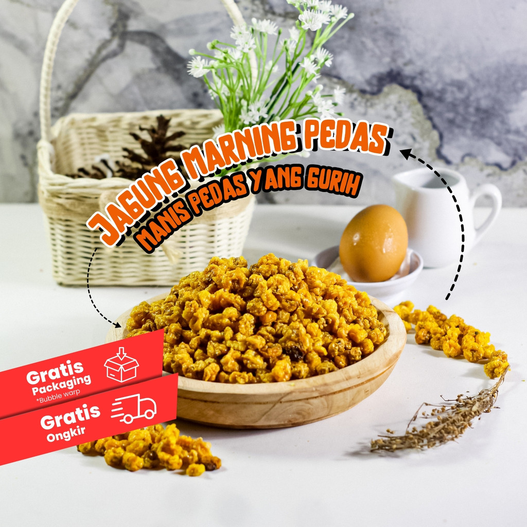 

[KUCINTA SNACK] Jagung Marning (Grosir) 250 gr 500 gr 1 KG / Snack Cemilan Camilan Grosiran Kiloan