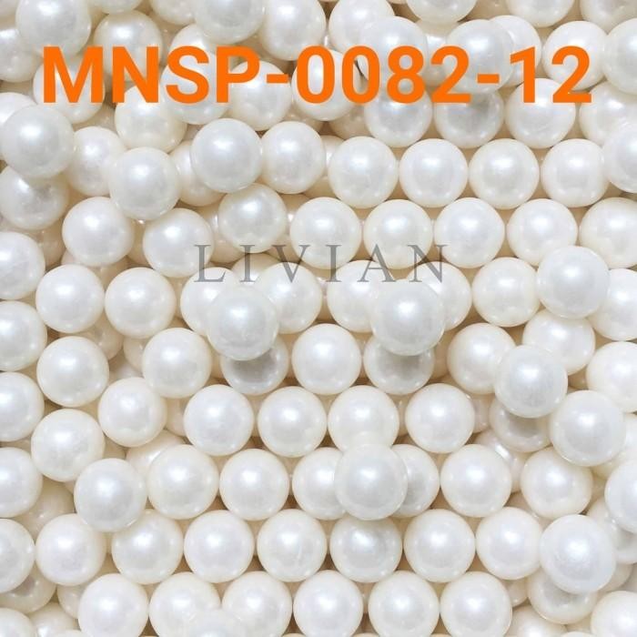 

lv GR-MNSP-0082 Sprinkles springkel trimit 10gr mutiara pearl putih - MNSP-0082-8