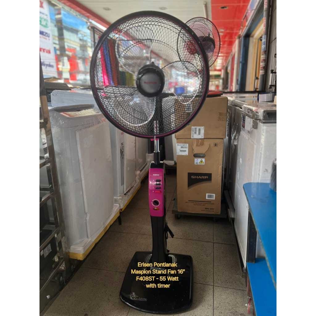 MASPION STAND FAN 16" WITH TIMER  F 408 ST