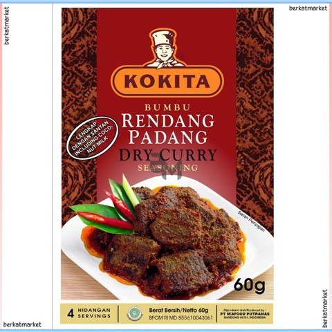 

Kokita Bumbu Rendang Padang 60gr