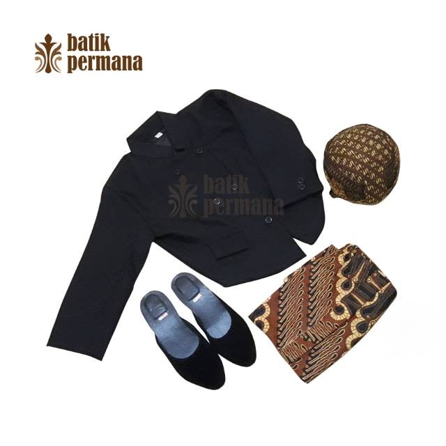 BA88YH Ready Stock Baju adat jawa anak lengkap, beskap solo, beskap jawa, beskap jogya, beskap solo 