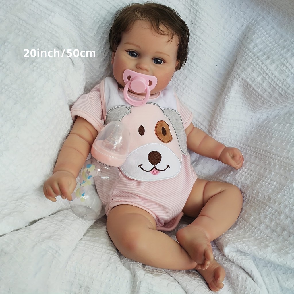 Reborn Baby Dolls Girl Maddie - 20 Inch Realistic Newborn Baby Dolls Lifelike Real Baby Dolls That L