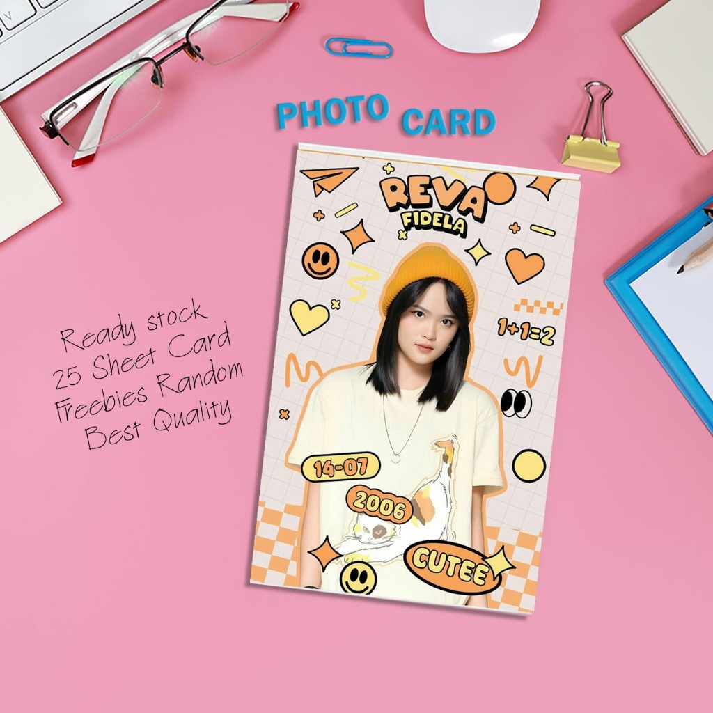 ZUTTER PHOTOCARD JKT48 ADEL ASHEL CRISTY FIONI