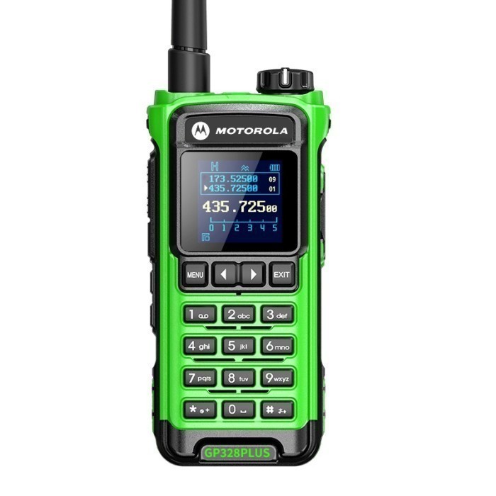 Motorola GP328 GP328+ GP328 PLUS Walkie Talkie 20KM IP68 Tahan Air