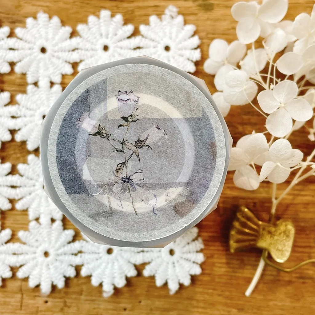 

Freckles Tea Vol. 01 Vintage Spring Flower Grass Plant Washi PET Tape DIY Scrapbooking Decorative Sticker