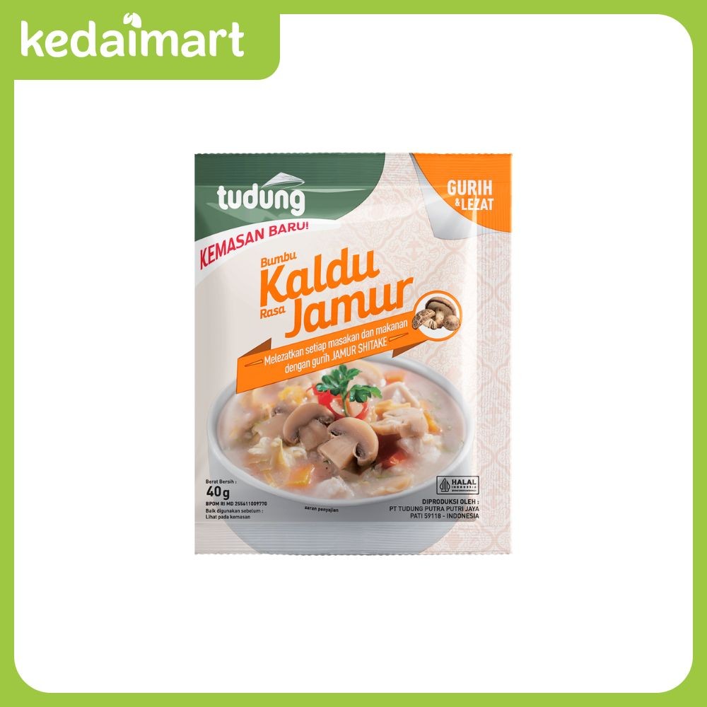 

Tudung Bumbu Kaldu Jamur 40 Gram