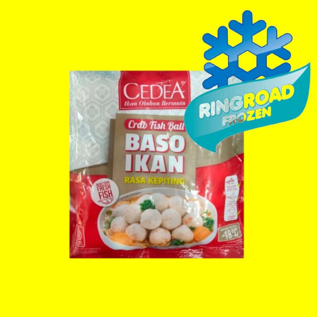 

CEDEA Baso Ikan Rasa Kepiting 500 gr