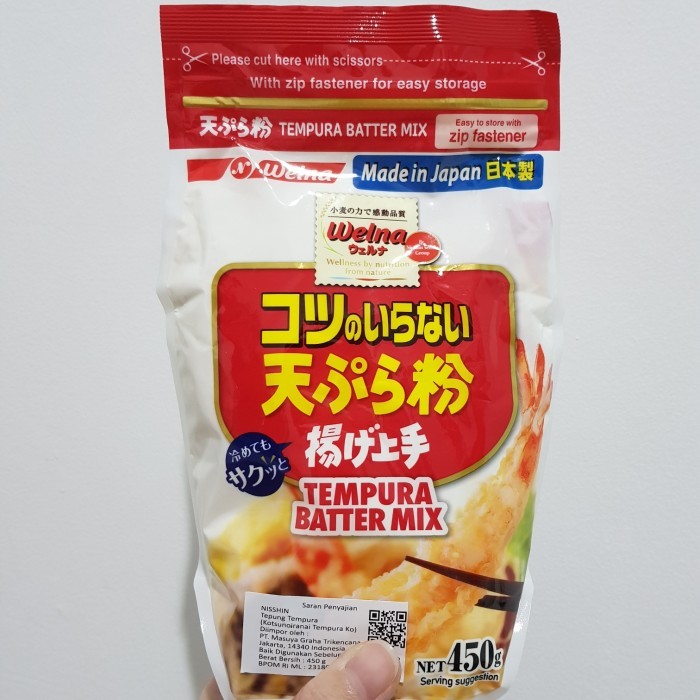 

NISSHIN Tepung Bumbu Tempura 600gr