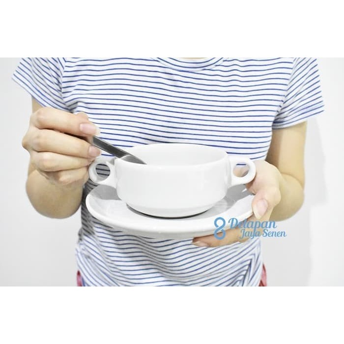 ✨NEW✨ -Soup Cup | Mangkuk Sup | Zuppa Soup | Cangkir Kuping | Mangkok Keramik - KOPIN