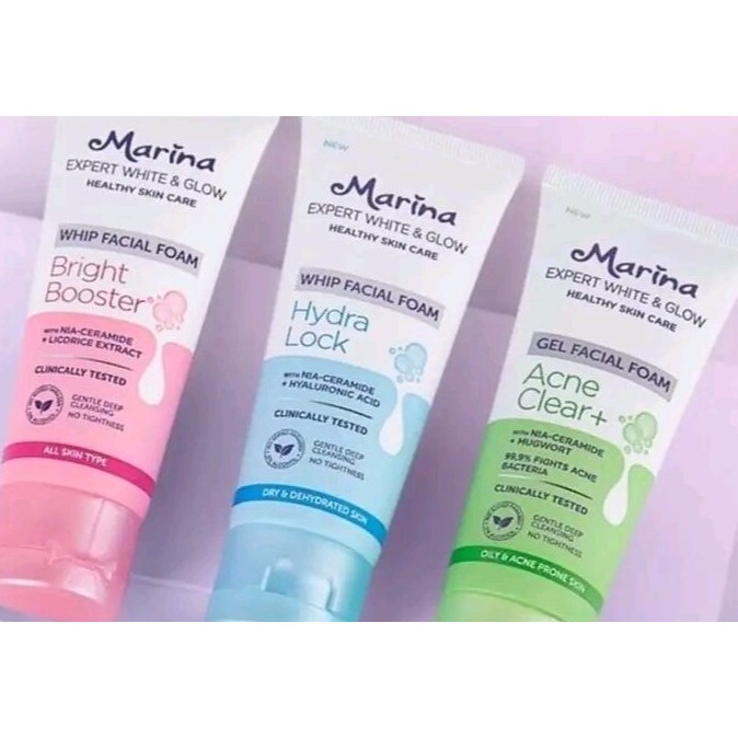 Marina Facial Foam 50 Ml 100 Ml
