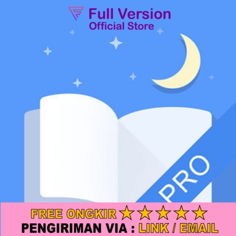 Software Aplikasi pembaca E-book Moon+Reader Pro Android