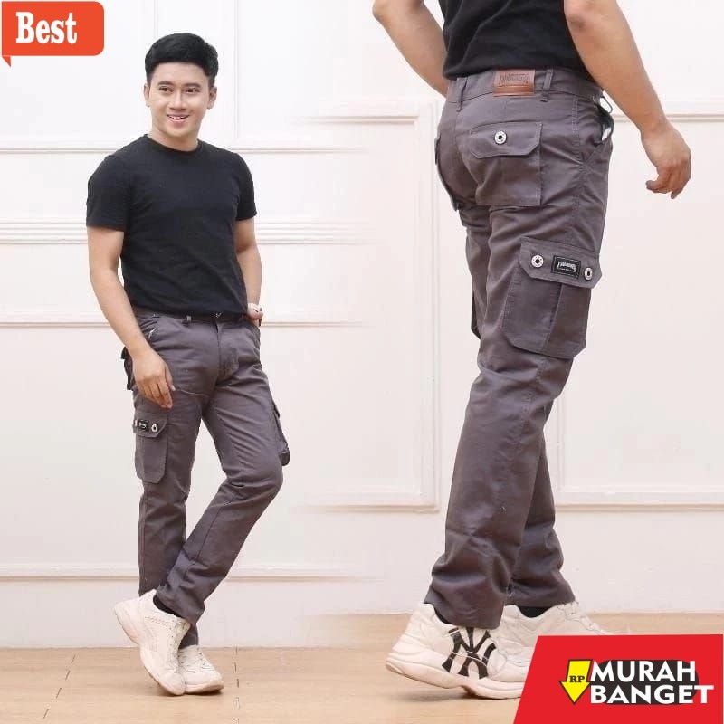 celana cargo panjang pria Celana panjang pria/wanita terlaris cargo