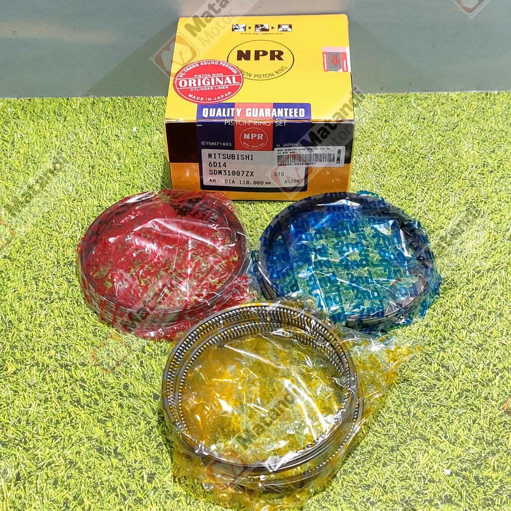 RING PISTON / RING SEHER MITSUBISHI 6D14 STD NPR JPN SDM 31007ZX