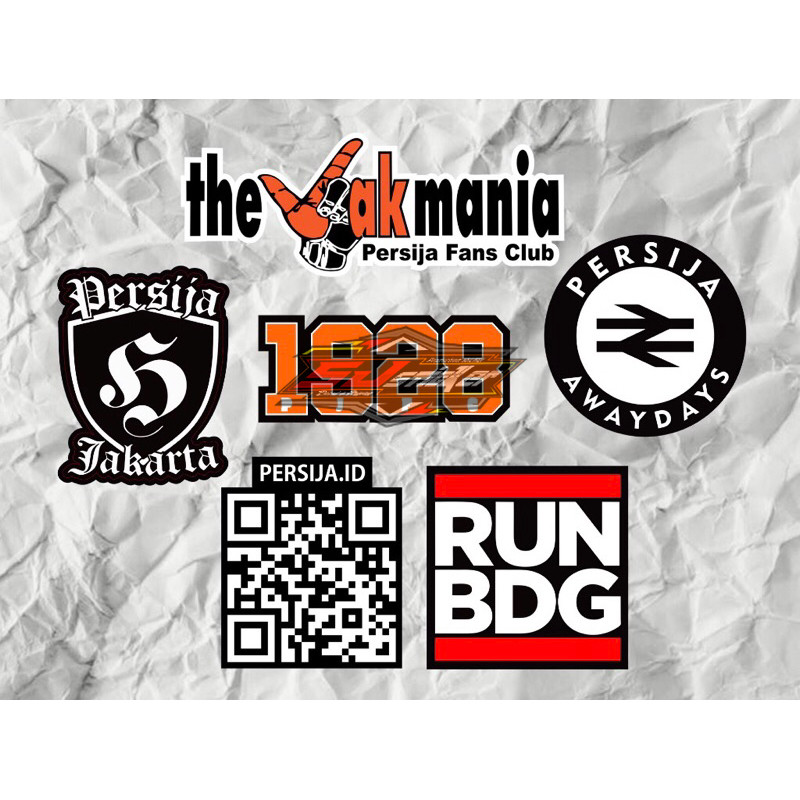 

sticker pack the jakmania jakarta 1928