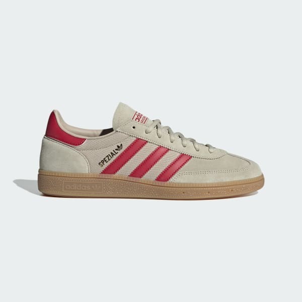 Adidas Spezial Handball Putty Grey Team Victory Red Wonder Beige IF9529
