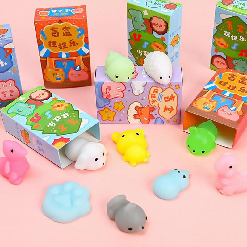 Mochi Kawaii Toy Cute Animal Squeeze Toys Sticky Squishi Anti Stress Relief Toys Antistress Toy Adul