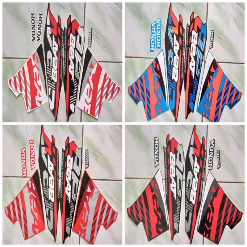 stiker striping lis body motor honda beat sporty cbs 2021 TERMURAH