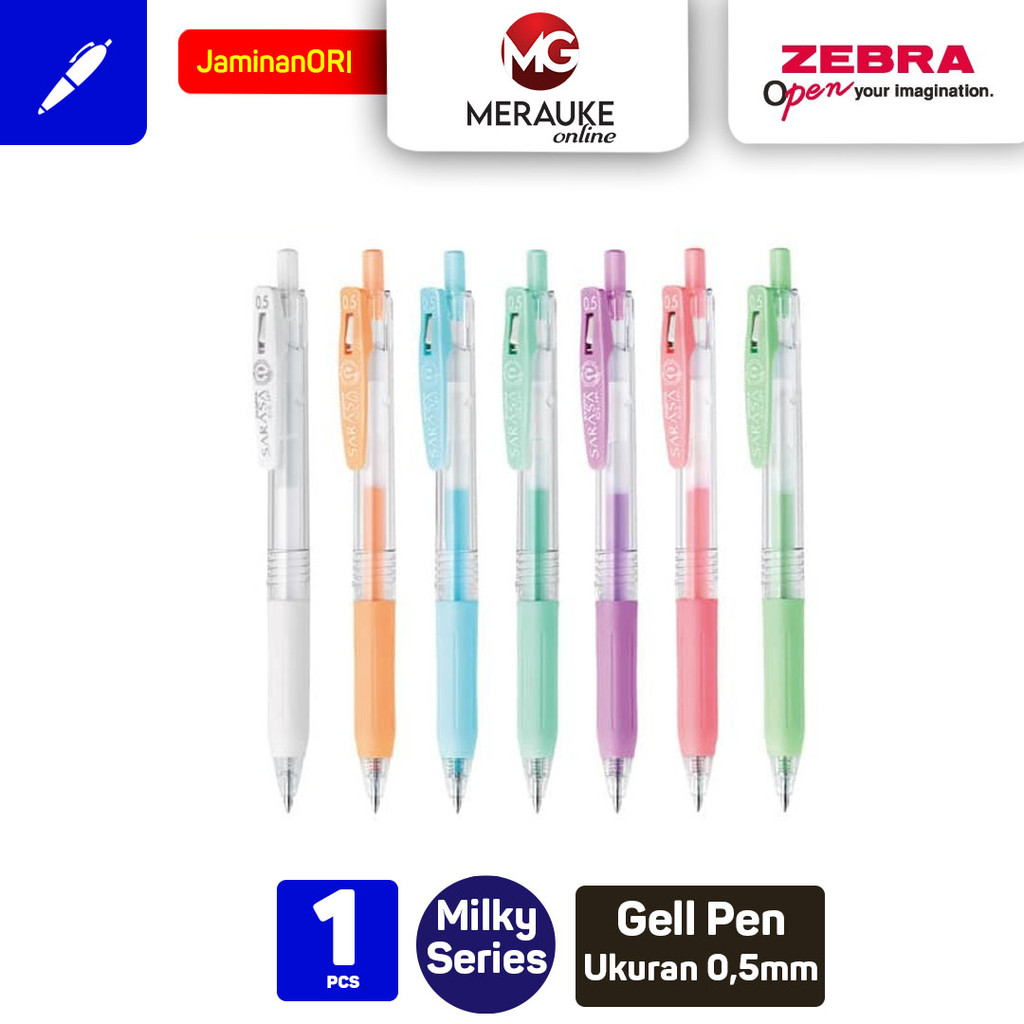 

Gel Pen SARASA Milky Series 0.5mm