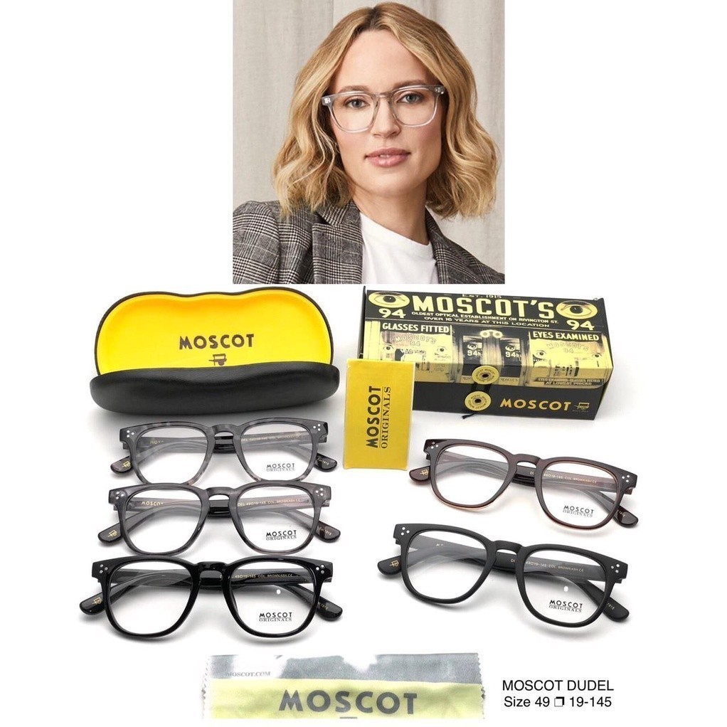 KACAMATA MOSCOT DUDEL SUPER PREMIUM KACAMATA MINUS PRIA WANITA