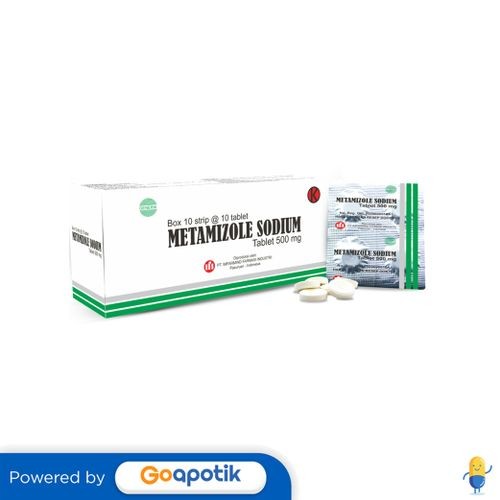 Metamizole Sodium Imfarmind 500 Mg Box 100 Tablet