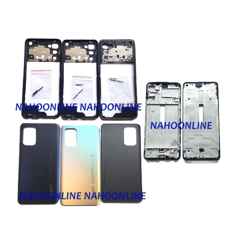 backcover kesing housing casing Oppo Reno 6 4g kesing + frame