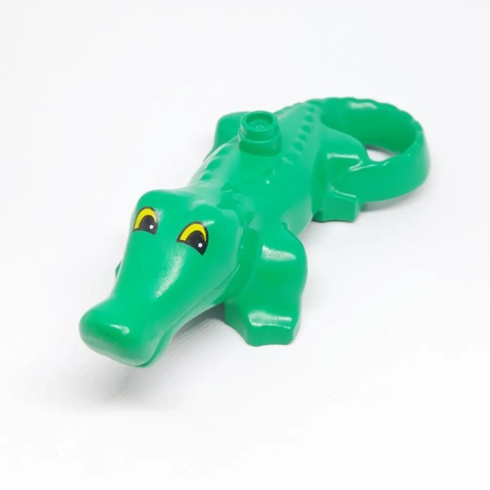 TF88 Duplo Crocodile - Ori Lego Hewan Buaya Figure Brick Toys Mainan Anak Laki