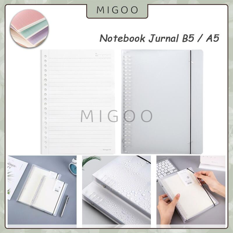 

B5 / A5 Isi 60 Lembar Cover / Lembar Cover Transparan / Notebook
