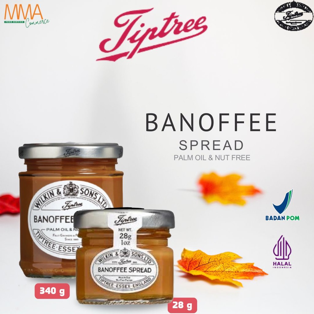 

TIPTREE Boneffee Spread Jam 210gSelai Banana dan Toffee / Selai Buah