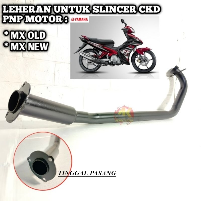 Leheran Pipa Header Knalpot kenalpot Standar Jupiter MX NEW Dan Jupiter MX OLD Untuk Slincer CKD Leh