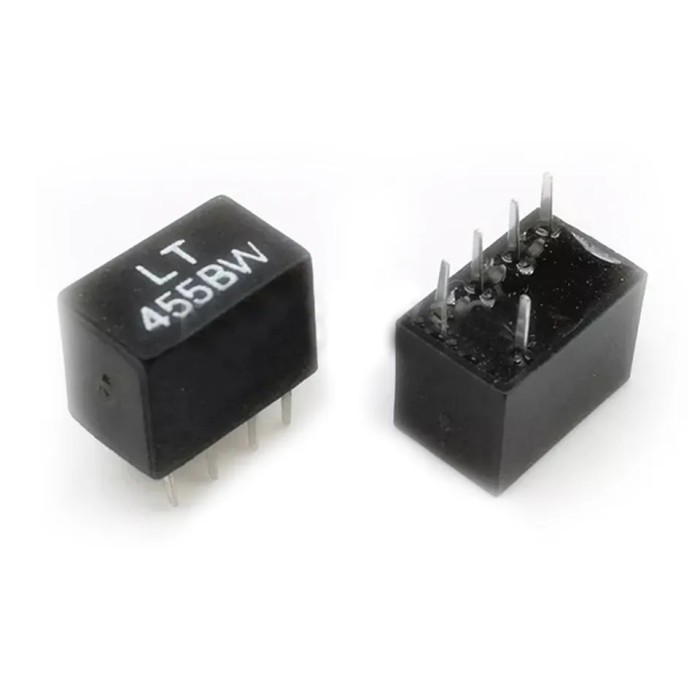 LG99 LT455BW LT455B LT 455BW LT455 455 1 4 5Pin DIP 5 455 KHz Filter Keram