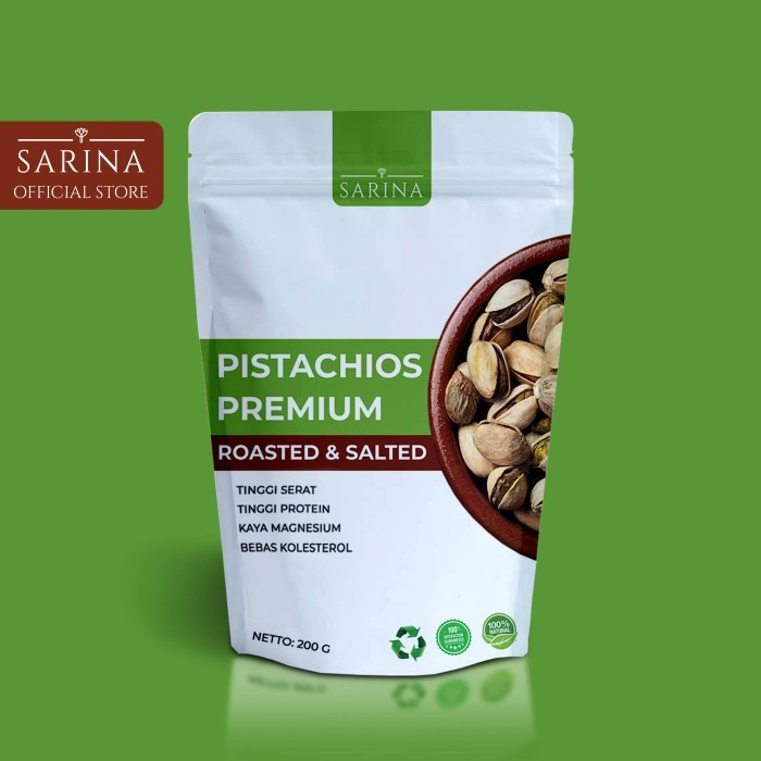 

[Best Seller] Kacang Pistachio Asin Panggang 200 Gram