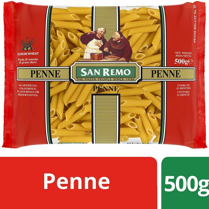 

san remo penne pasta 500gr / san remo pasta penne