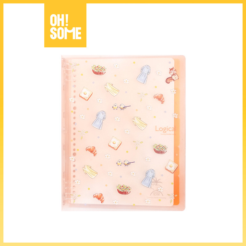 

OHSOME Buku Catatan Spiral Zonglin NB-B514-Y Pulau Kuda Nil B5 Oranye/Hijau