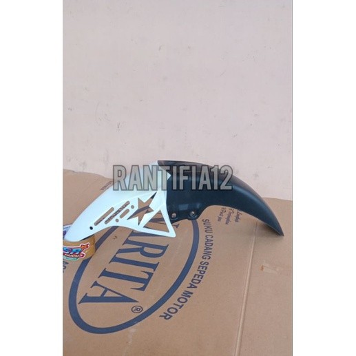 Spakbor depan CS one slebor depan CS1 motif coak warna putih pnp cb gl pro mp kualitas terbaik