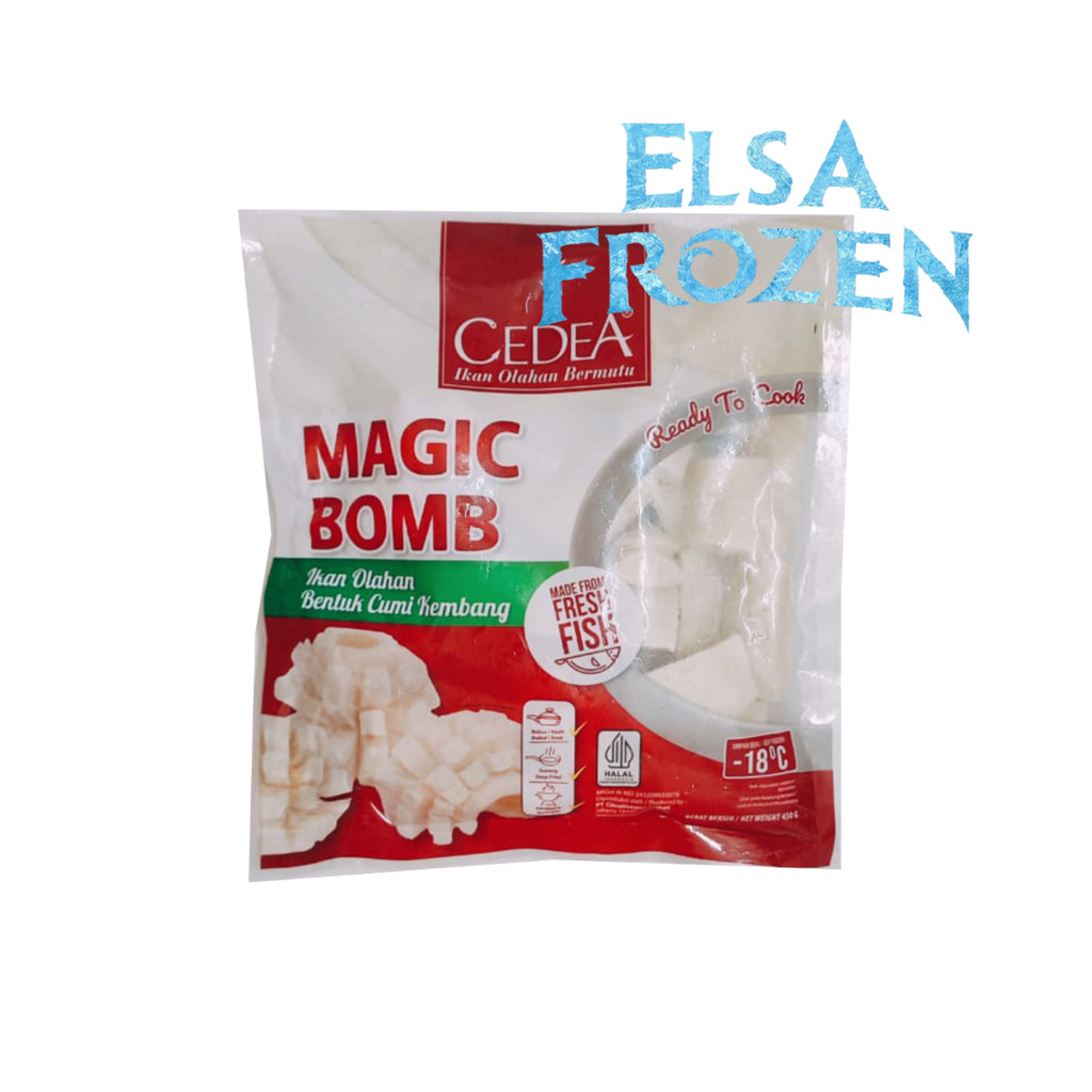

CEDEA MAGIC BOMB 450GR IKAN OLAHAN BENTUK CUMI KEMBANG