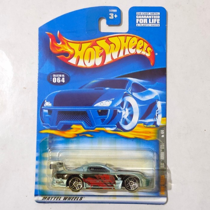 EL99 Hotwheels Hot Wheels Oldsmobile Olds Aurora GTS 1 grey anime 2001 rare