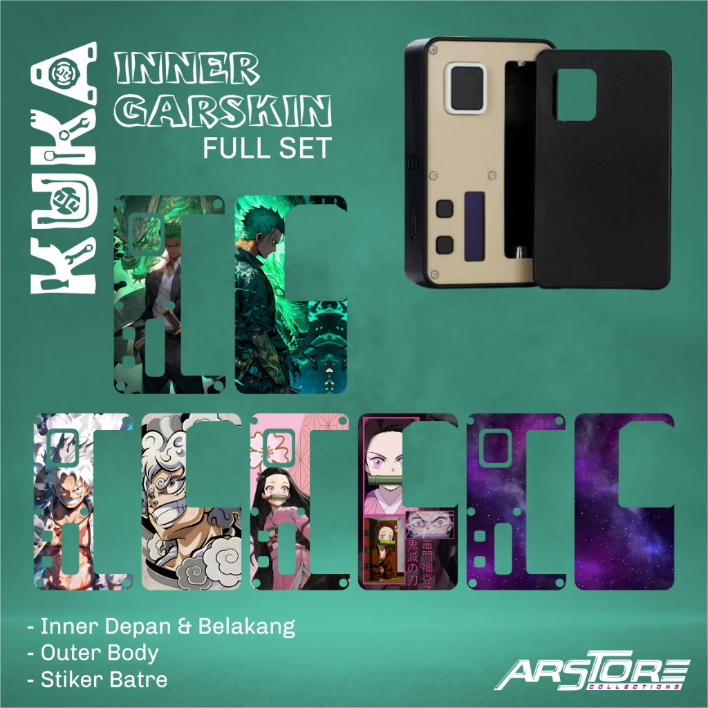 

ARSTORE Stiker Inner Garskin Kuka Full Set