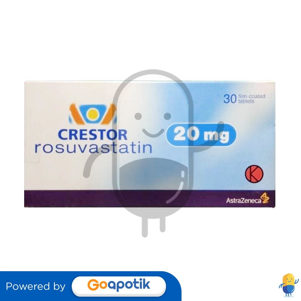 Crestor 20 Mg Box 30 Tablet